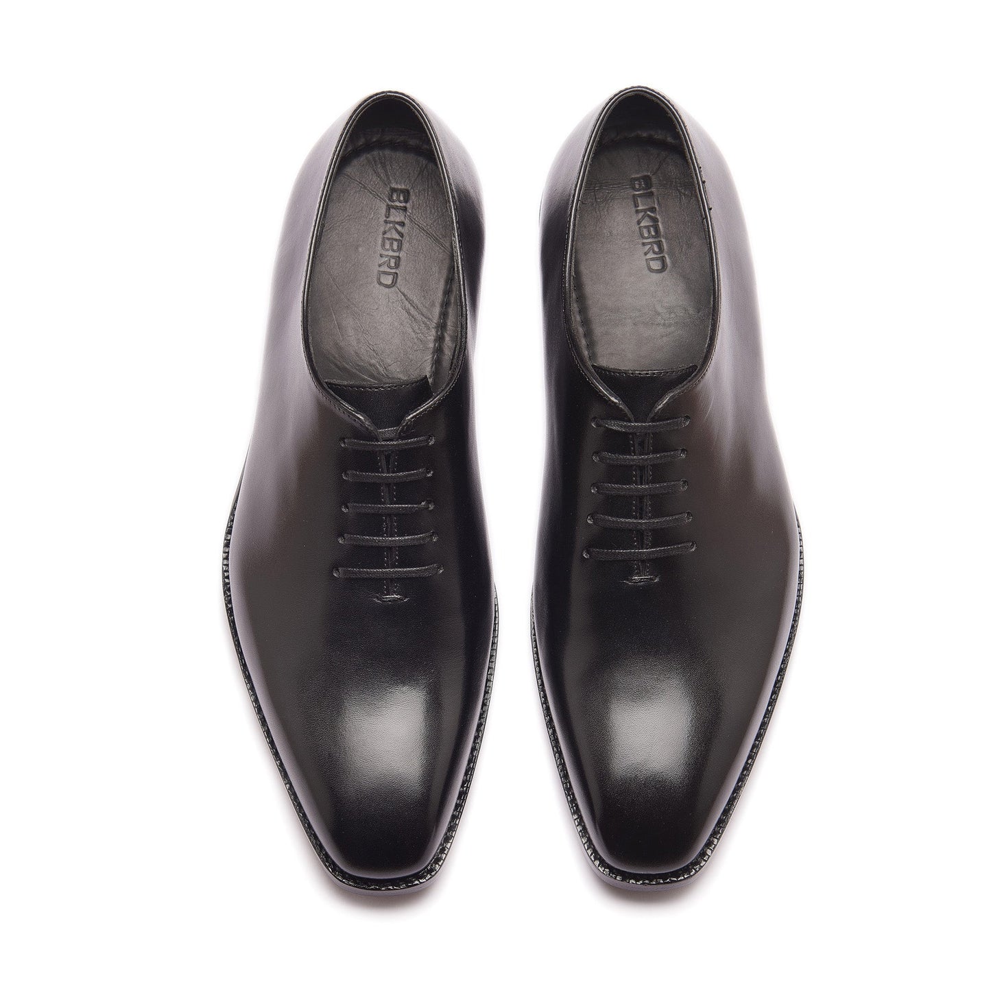 Constance-Z - Oxford de una sola pieza sin costuras - Piel de becerro negra