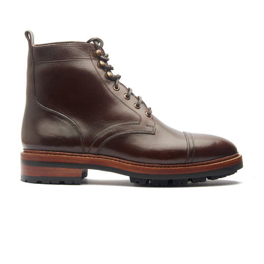 Dixon – Cap-Toe Derby Boot – Brown Horween Chromexcel