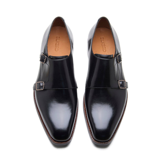 Velar-X - Double Monk Strap - Black Hidro Pull Up