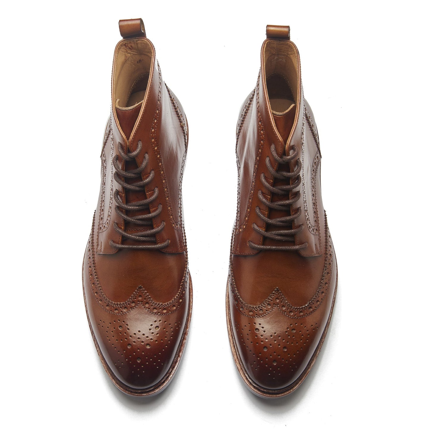 Lewinsky - Wingtip Derby Boot - Walnut Tan
