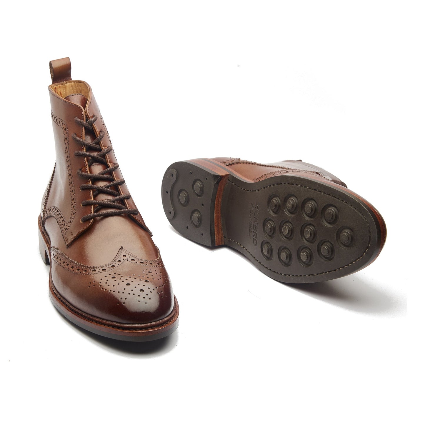 Lewinsky - Wingtip Derby Boot - Walnut Tan