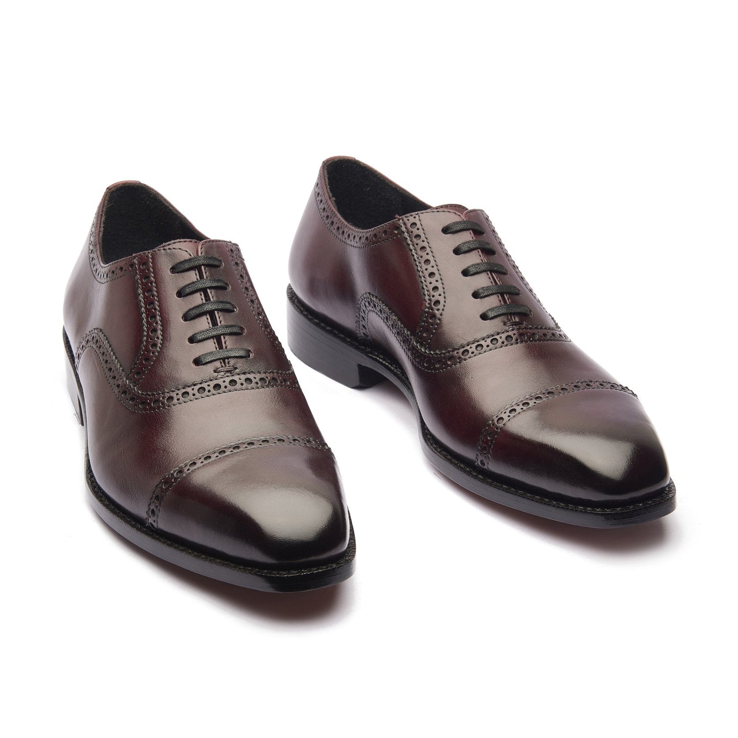 Bemer - Quarter Brogue Oxford - Burdeos