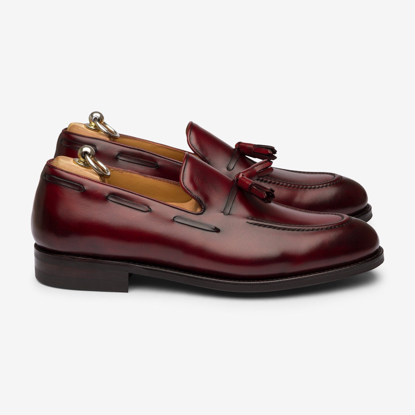 Tassel Loafer - Burgundy - Rufer Last - MTO