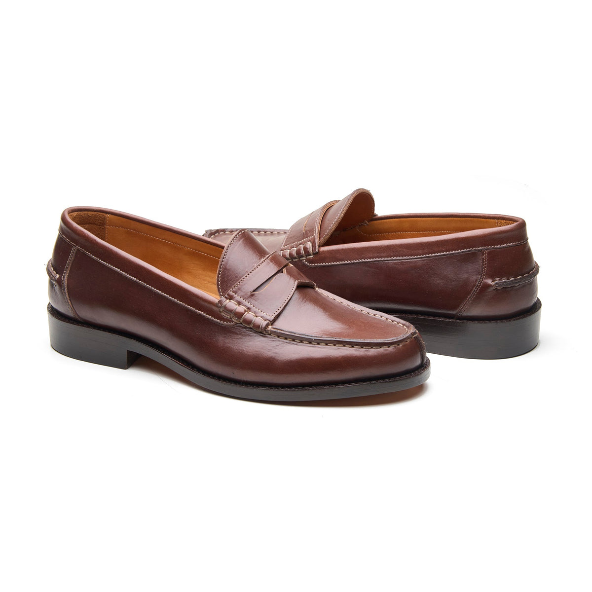 Niagara – Norwegian Split-Toe Loafer – Brown Horween Chromexcel
