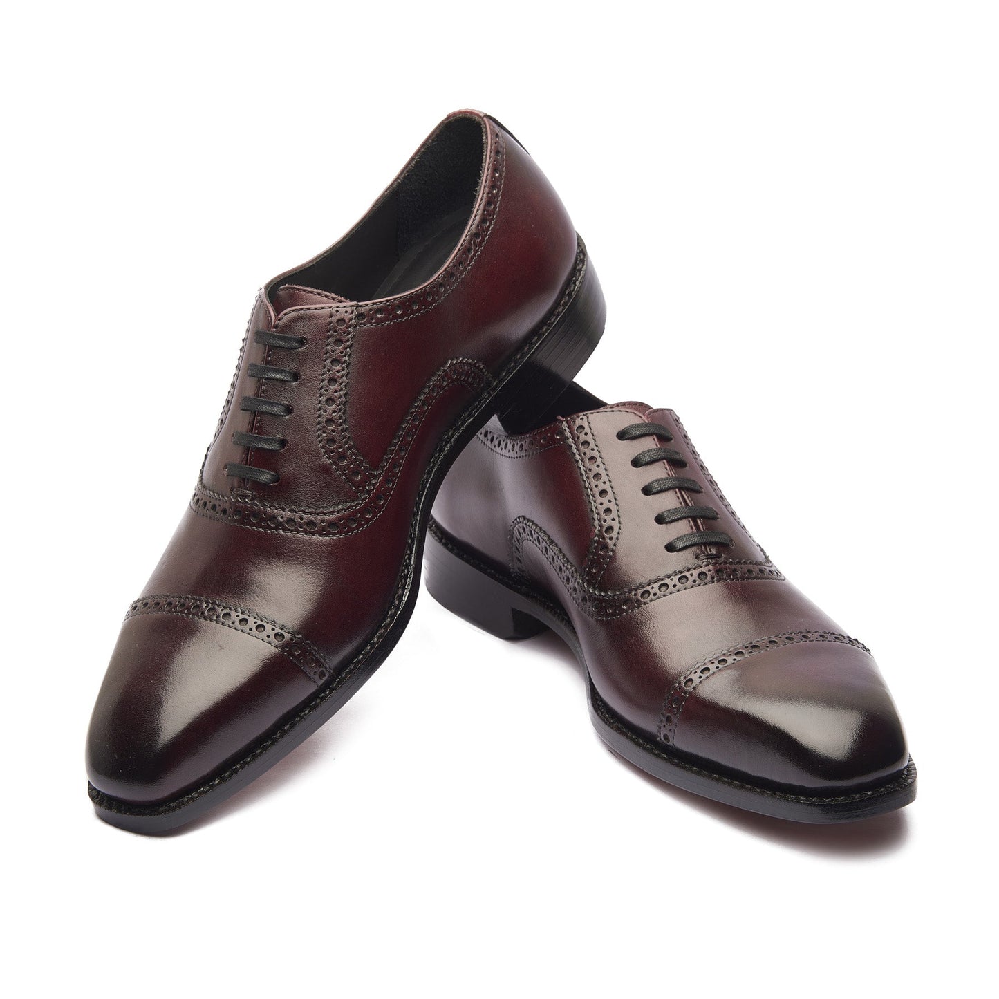 Bemer - Quarter Brogue Oxford - Burdeos