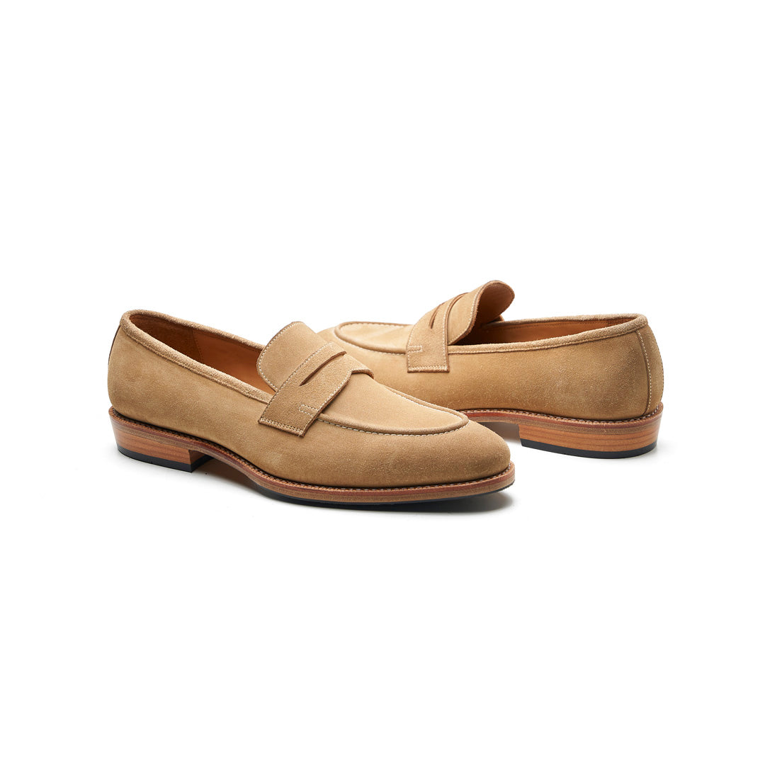 Denver - Penny Loafer - Cashew Suede