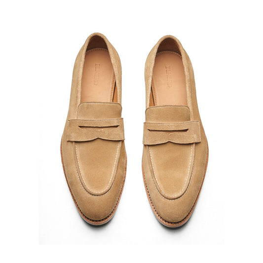 Denver - Penny Loafer - Cashew Suede
