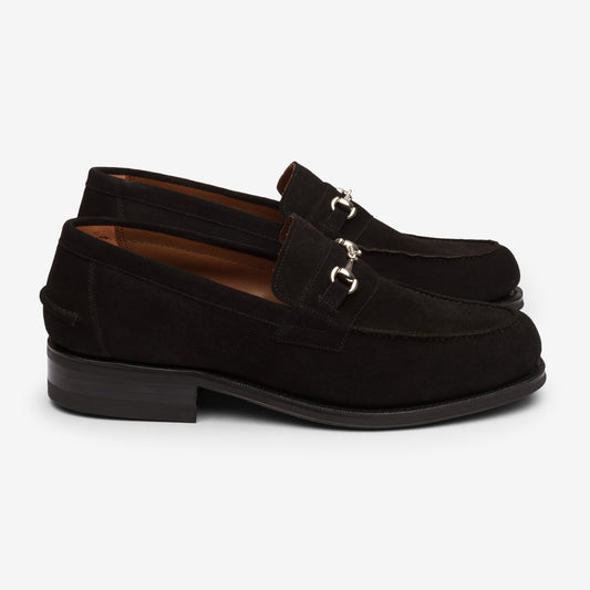 Horsebit Loafer - Black Suede - Armin Last - MTO