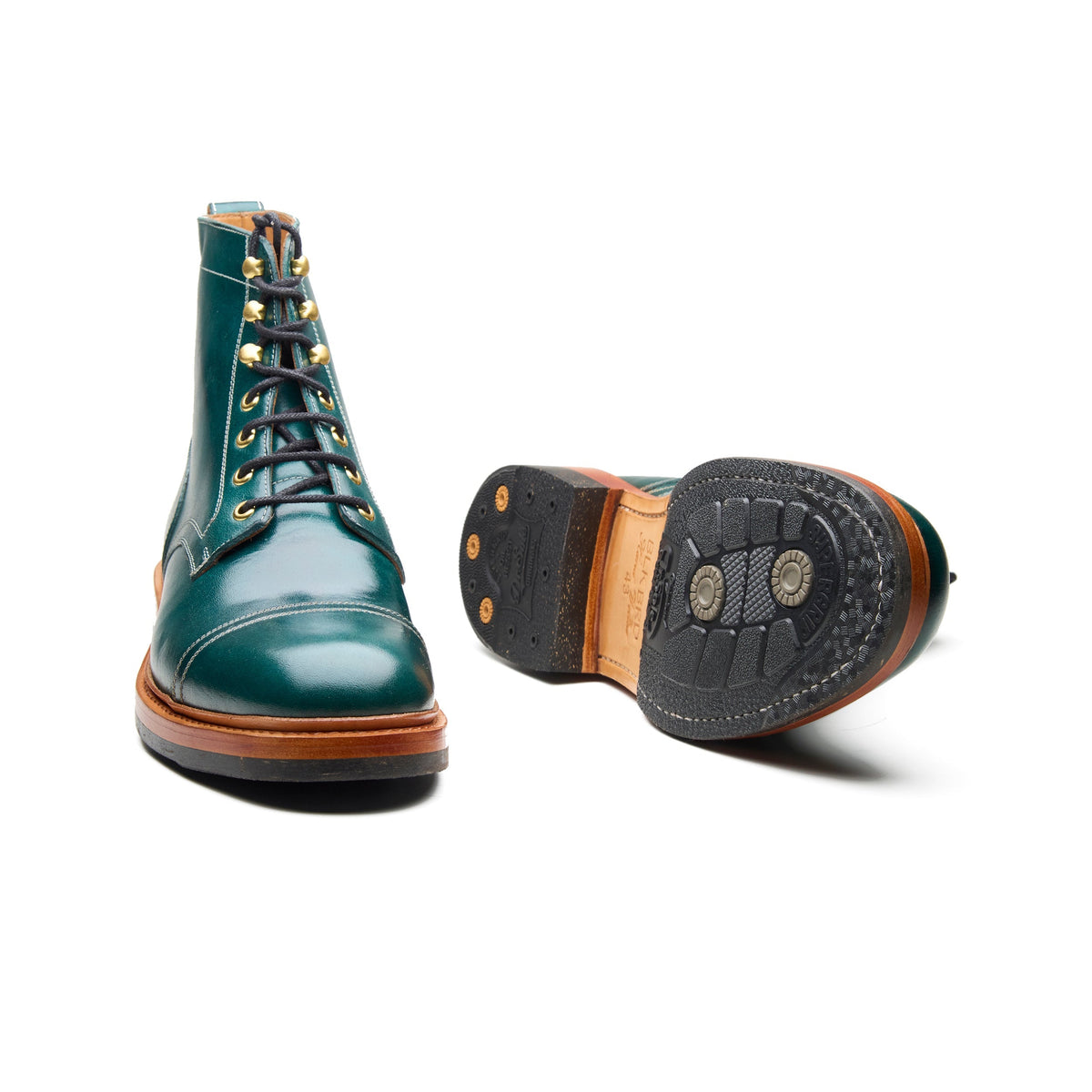 Dixon Z – Cap-Toe Derby Boot – Ortensia Leather