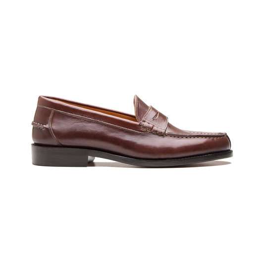 Niagara – Norwegian Split-Toe Loafer – Brown Horween Chromexcel
