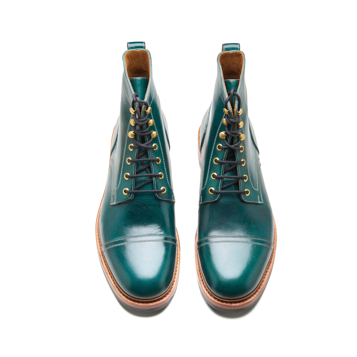 Dixon Z – Cap-Toe Derby Boot – Ortensia Leather
