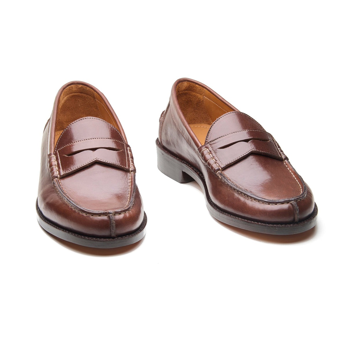 Niagara – Norwegian Split-Toe Loafer – Brown Horween Chromexcel