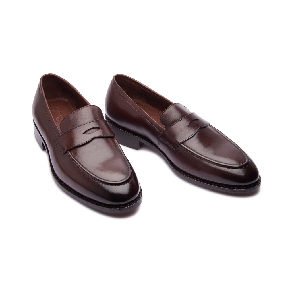 Aurus, Penny Loafer - Brown | The Classics - BLKBRD SHOEMAKER