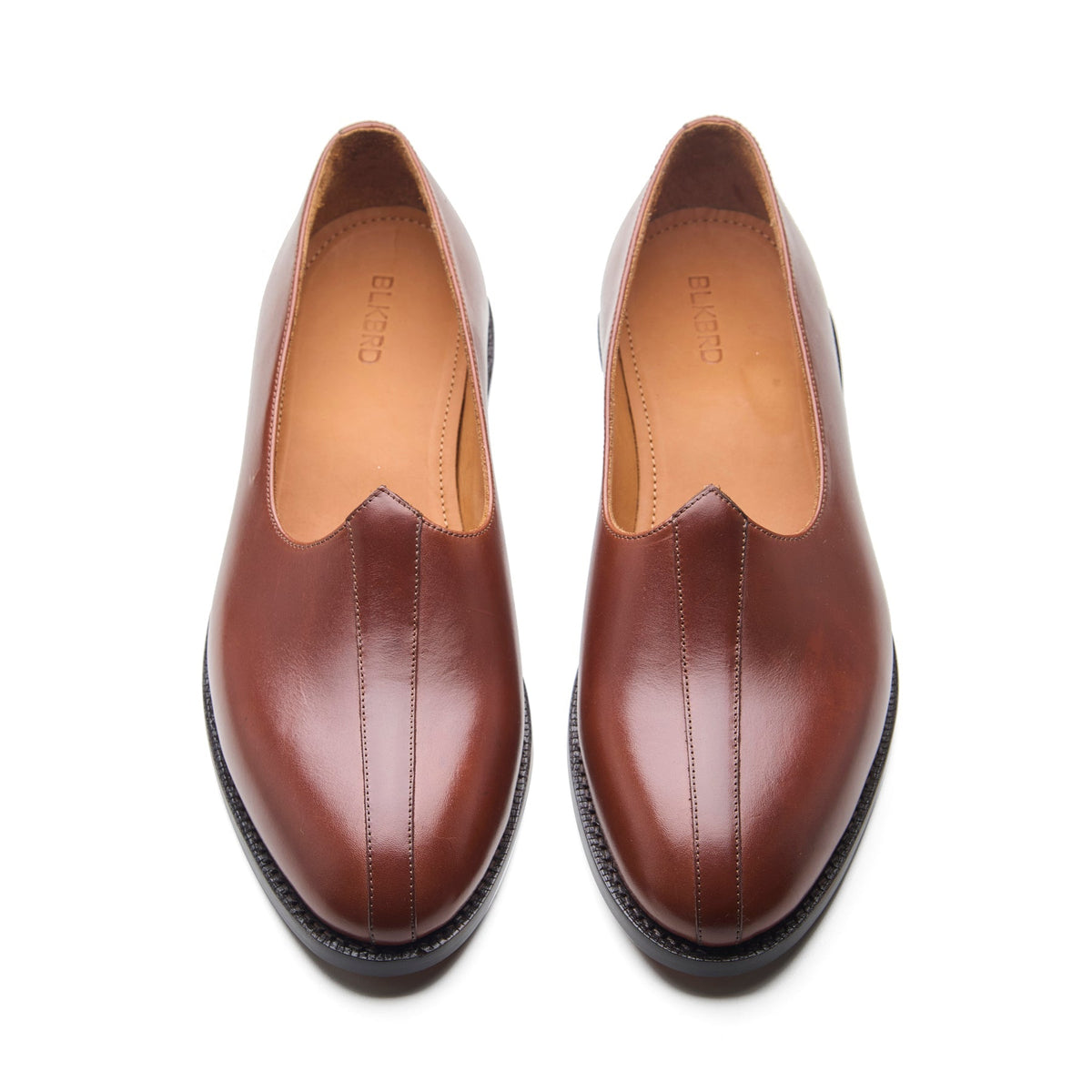 Juti – Leather Slip-On – Chestnut