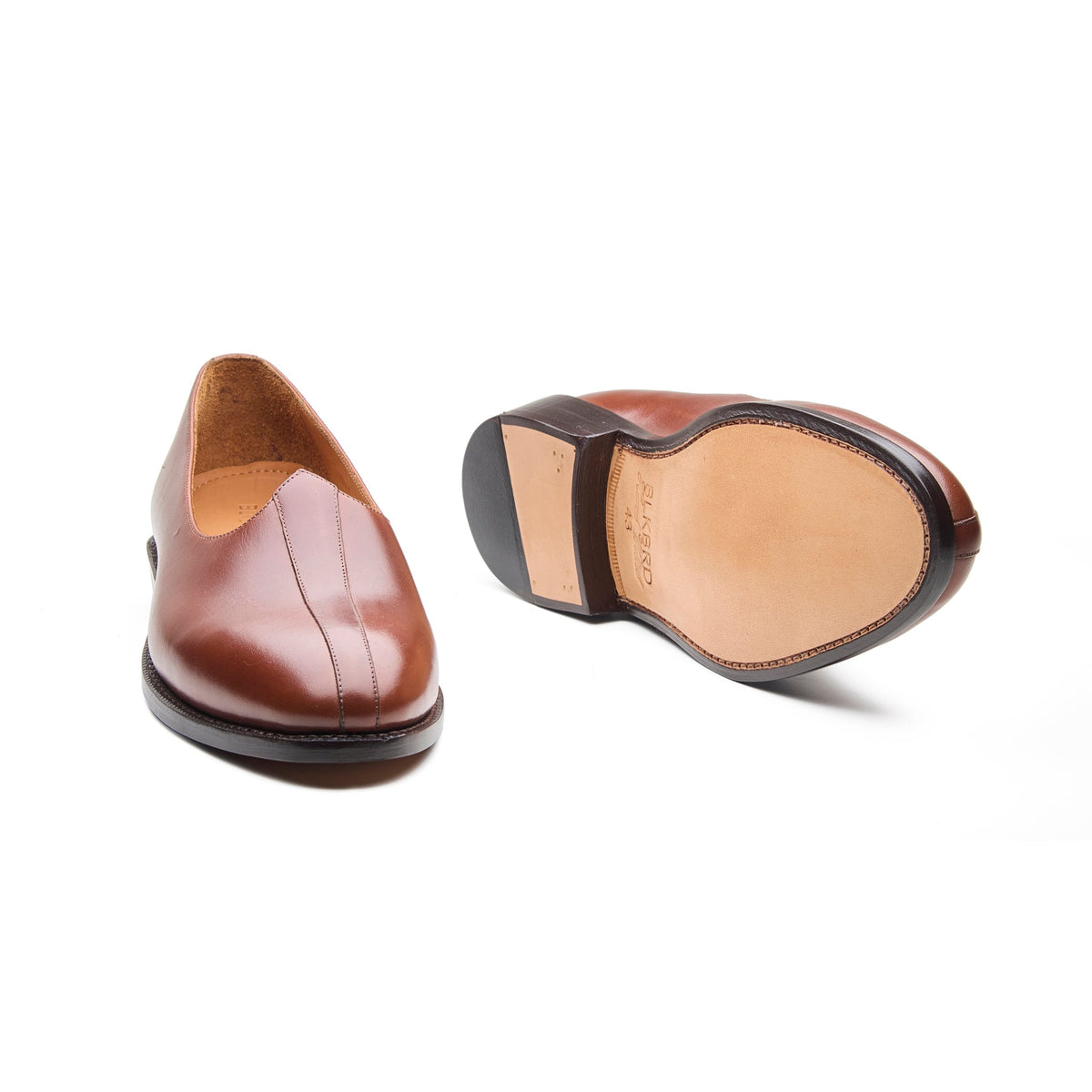 Juti – Leather Slip-On – Chestnut