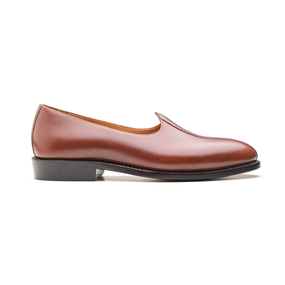 Juti – Leather Slip-On – Chestnut