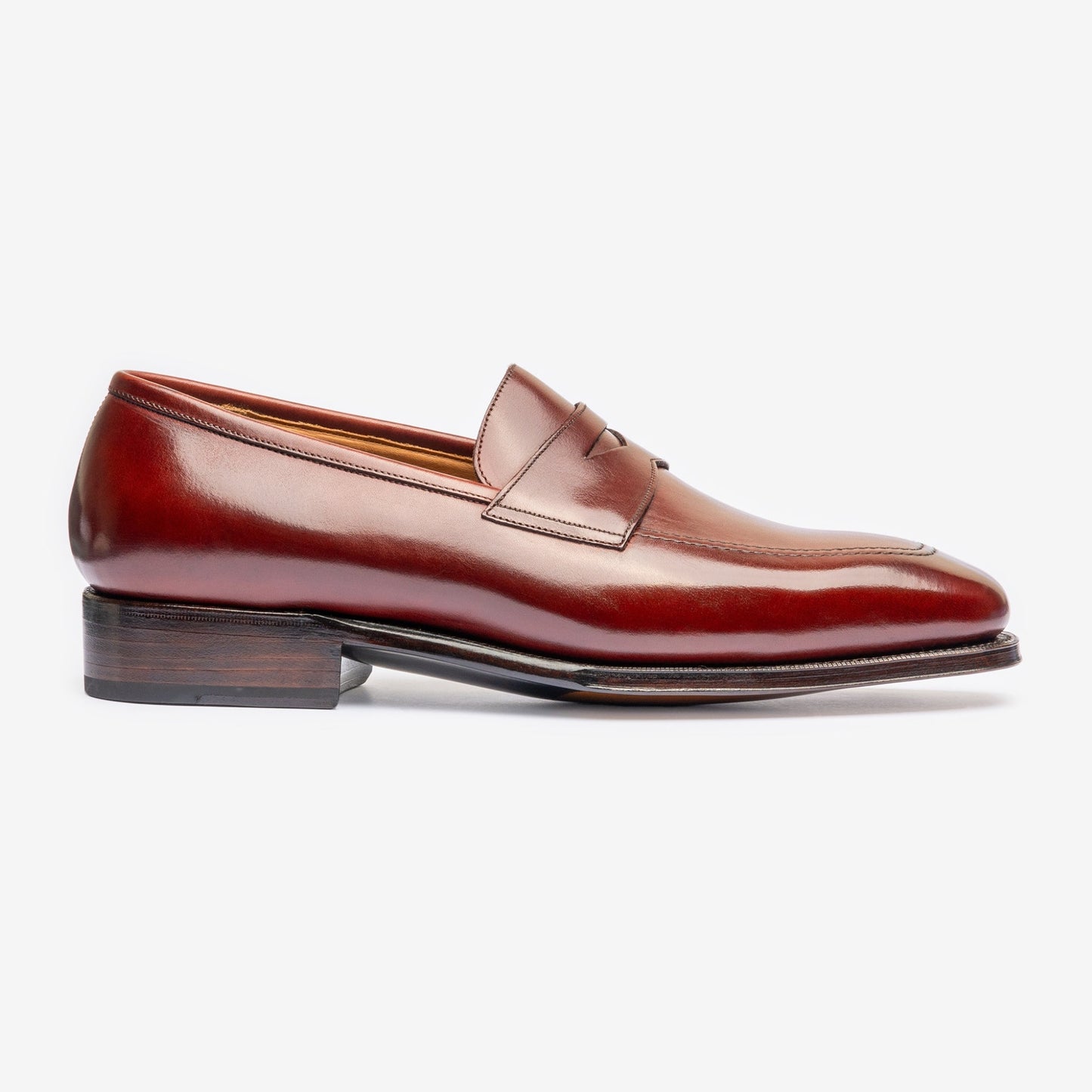 Penny Loafer - Burgundy - Deer Last - MTO