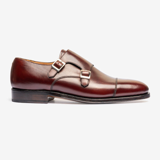Double Monk - Burgundy - Zip Last - MTO
