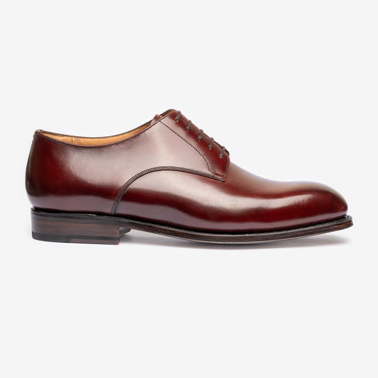 Plain Derby - Burgundy - Char Last - MTO