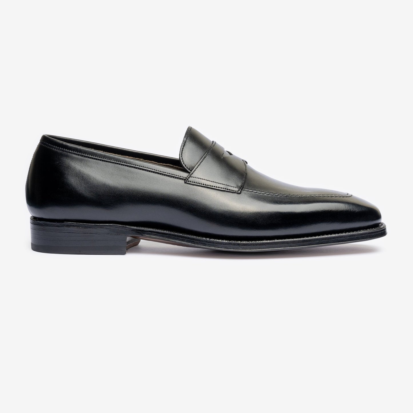 Penny Loafer - Black  - Deer Last - MTO