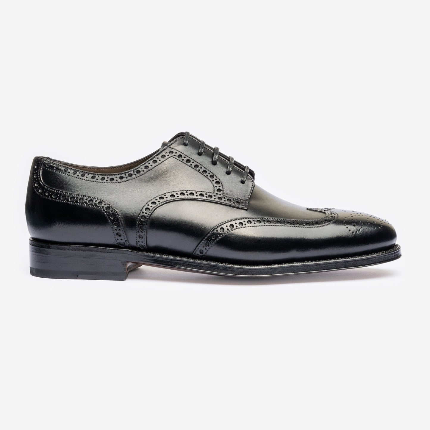 Wingtip Derby - Black - Zip Last - MTO
