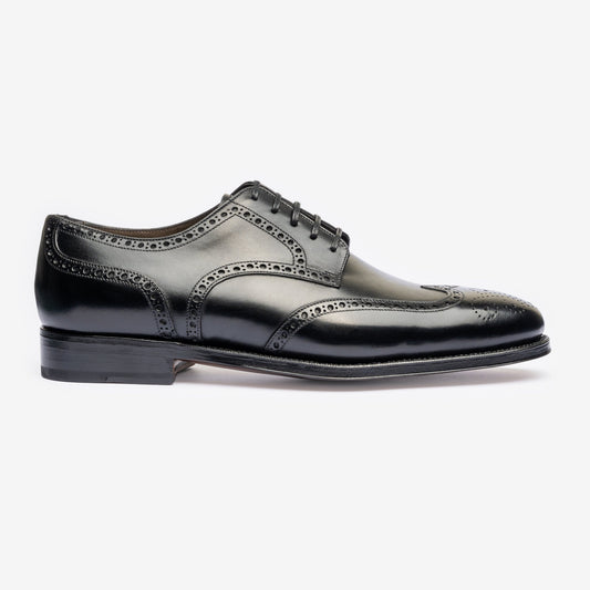 Wingtip Derby - Black - Zip Last - MTO
