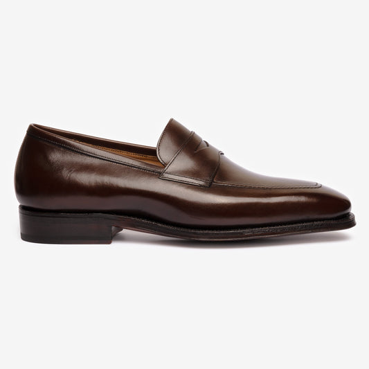 Penny Loafer - Bitter Choco  - Deer Last - MTO