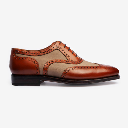 Spectator Oxford - Tan - Zip Last - MTO