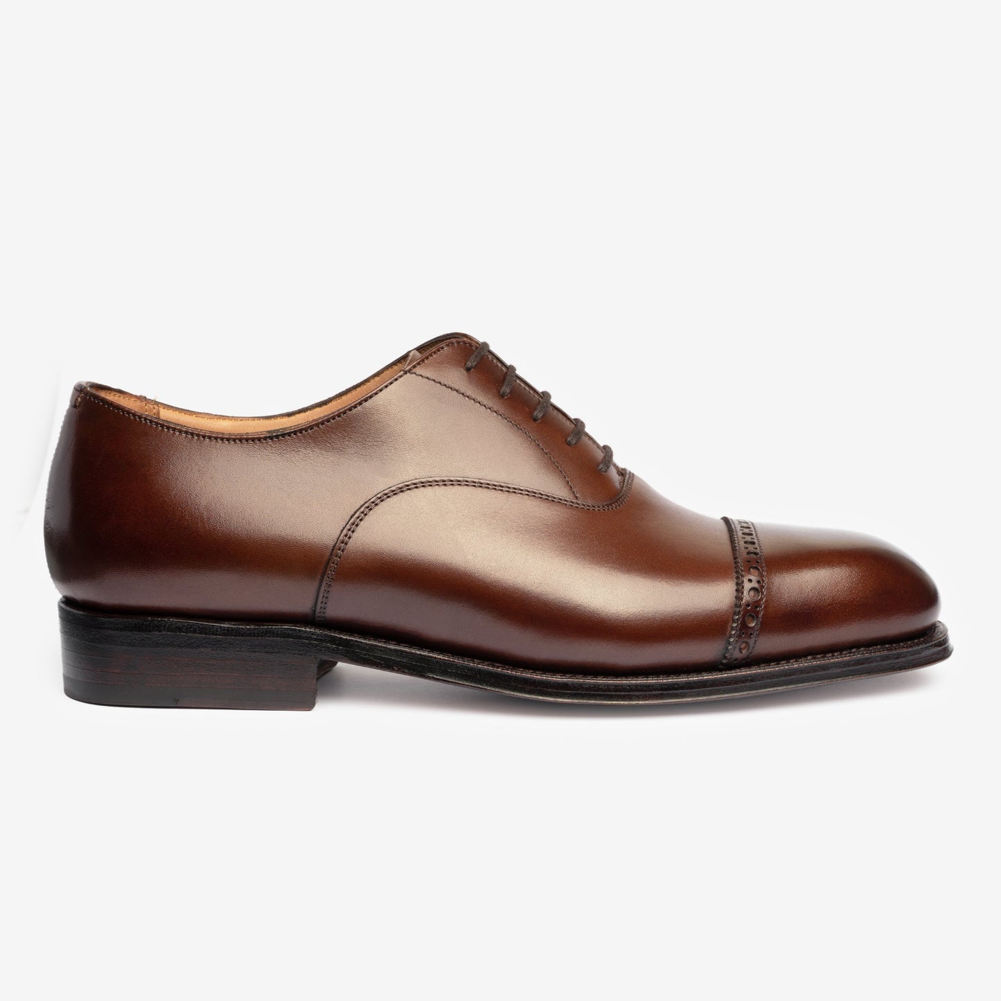 Punch Cap Oxford - Brown - Char Last - MTO