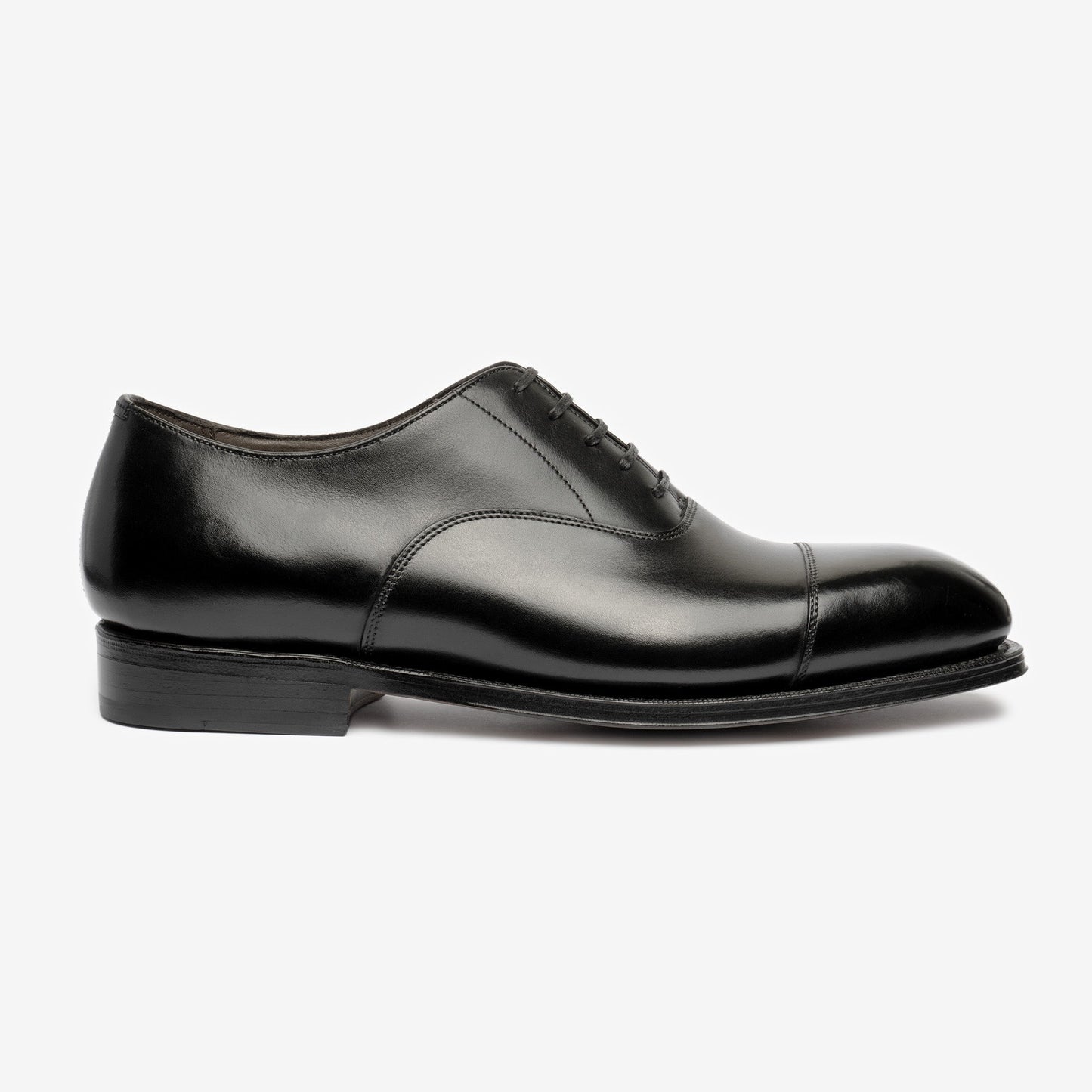 Straight Tip Oxford - Black - Char Last - MTO