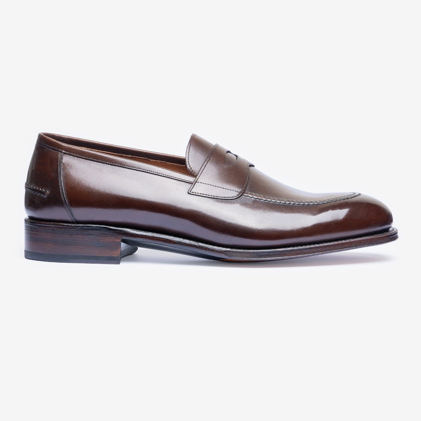 Penny Loafer II - Bitter Choco - Rufer Last - MTO