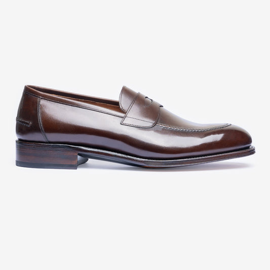 Penny Loafer II - Bitter Choco - Rufer Last - MTO
