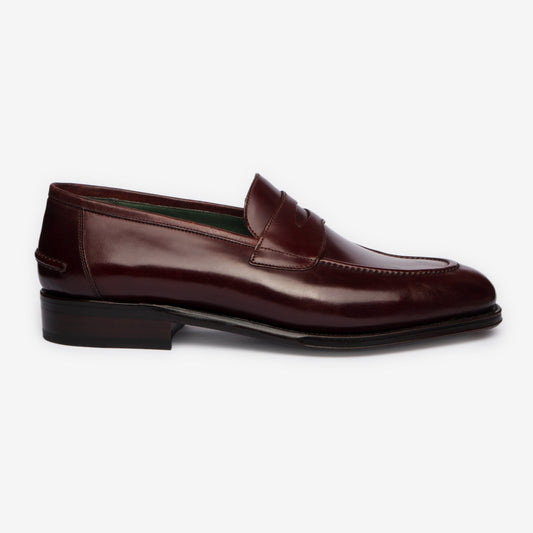 Penny Loafer II - Bordo Shell Cordovan - Rufer Last - Founders 25