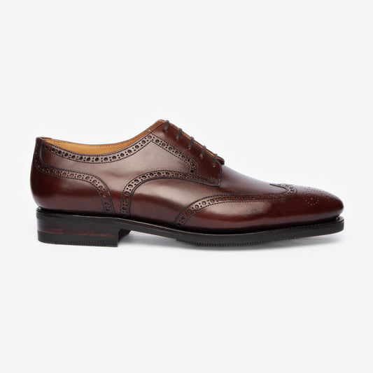 Wingtip Derby - Brown - Zip Last - Leather Sole - MTO