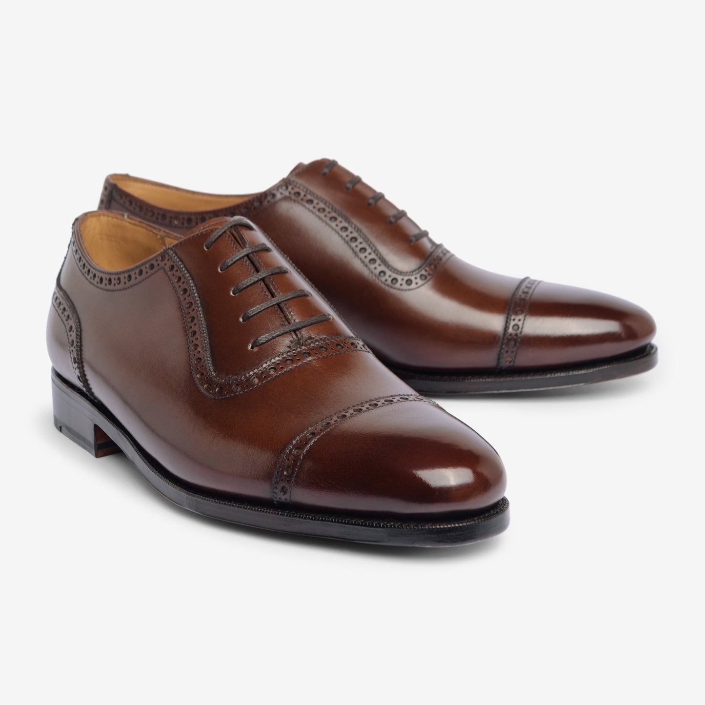 Adelaide Oxford - Brown - Zip Last - MTO