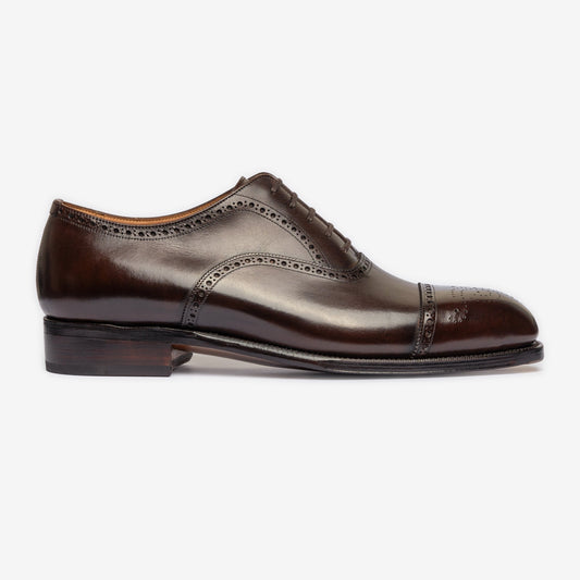 Semi Brogue Oxford - Bitter Choco - Char Last - MTO