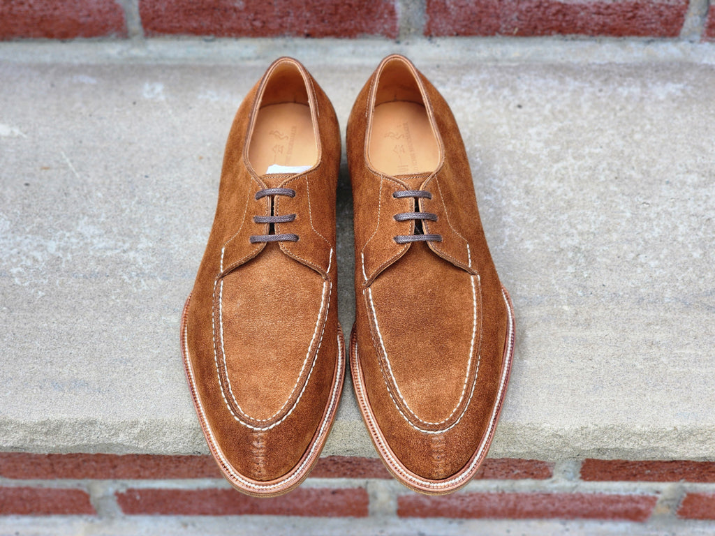 Ichigo Ichie - Suede Derby - Light Brown - US 7.5