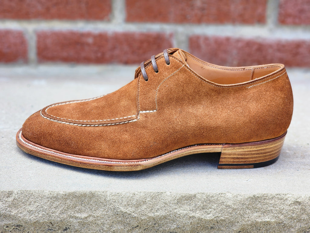 Ichigo Ichie - Suede Derby - Light Brown - US 7.5
