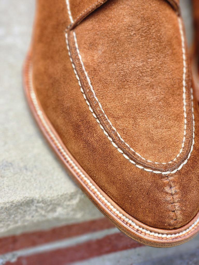 Ichigo Ichie - Suede Derby - Light Brown - US 7.5