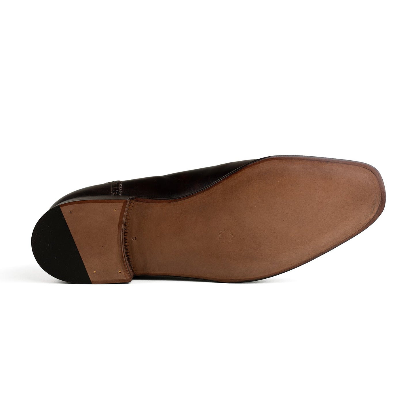 Enzo Bonafe - Style 3966 Adelaide Oxford - Dark Brown Museum Calf / Alligator
