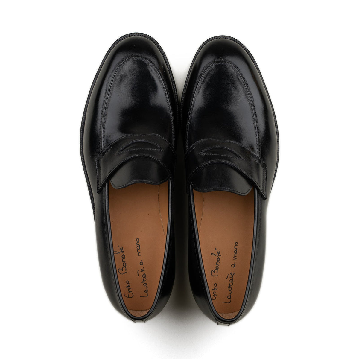 Enzo Bonafe - Style 2263 Mod. Loafer - Black Calf