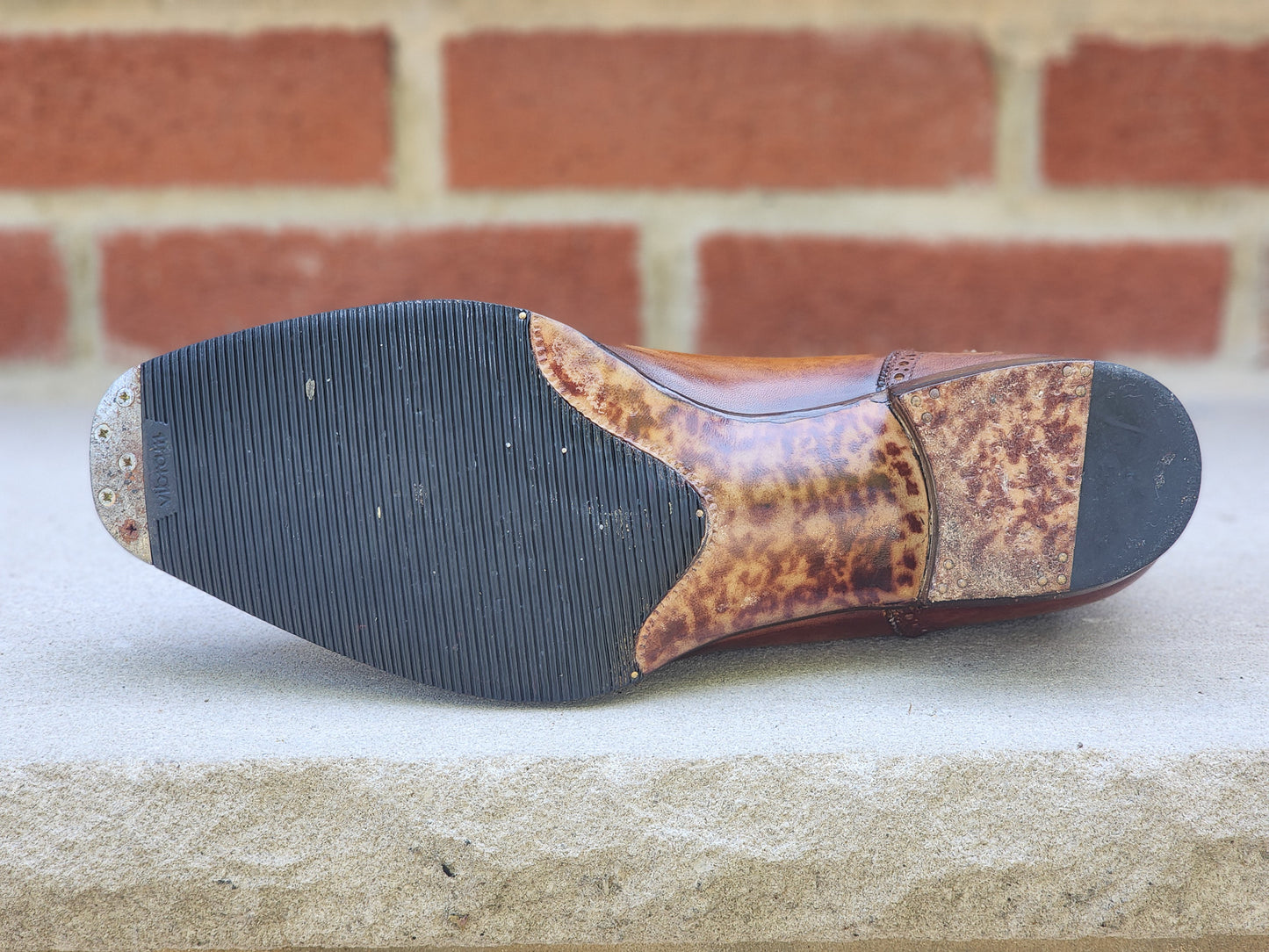 Antonio Meccariello - Adelaide Oxfords - Tan Speckled Patina - US 7