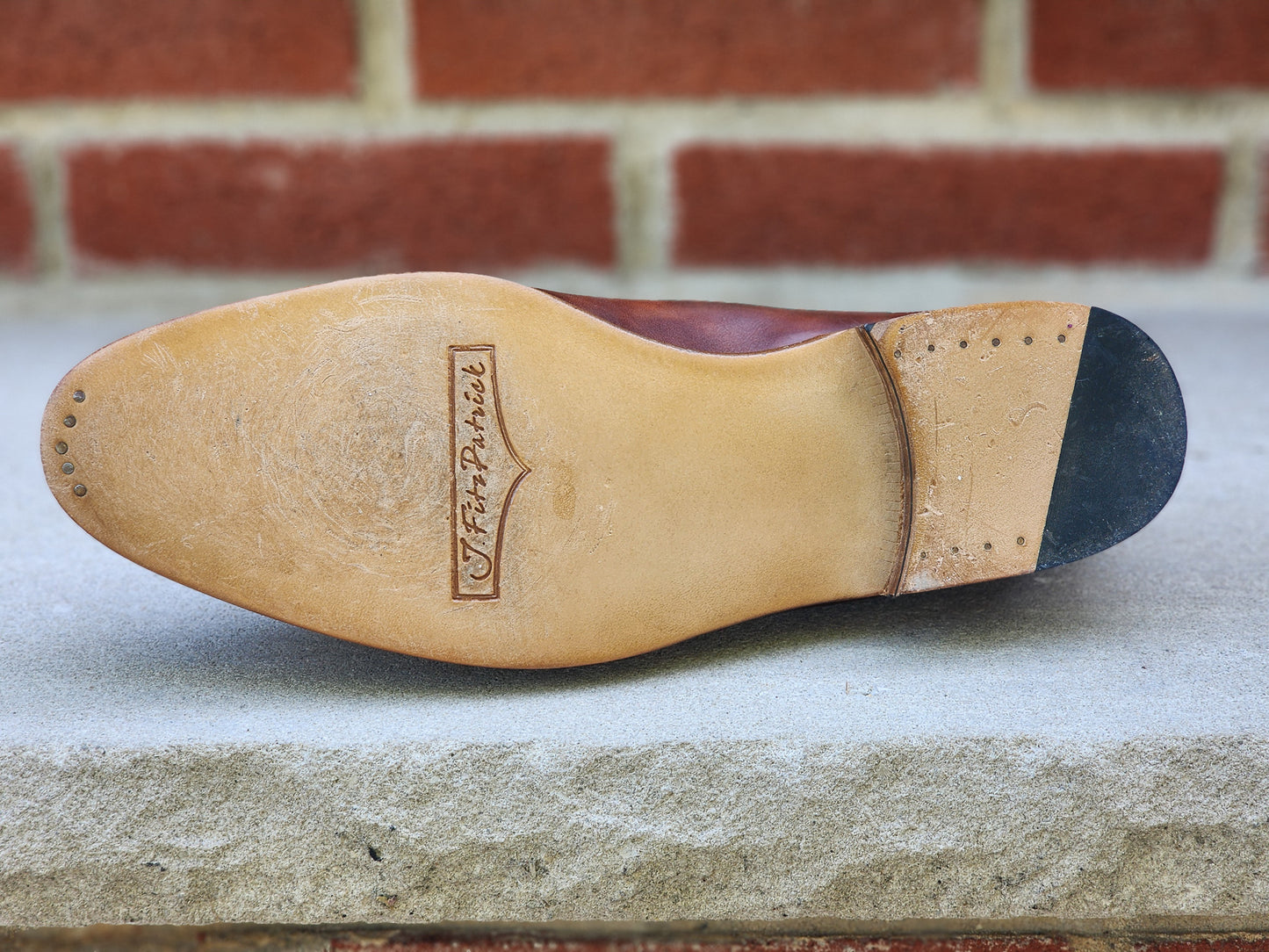 J.FitzPatrick - Mocasines con hebilla - Becerro dorado del Museo