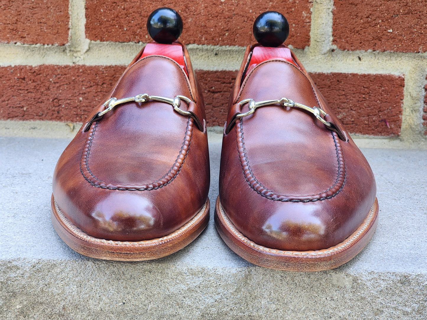 J.FitzPatrick - Mocasines con hebilla - Becerro dorado del Museo