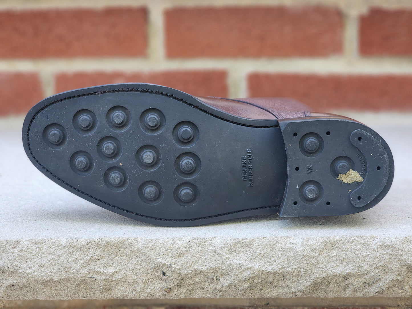 J.FitzPatrick - Botas Derby - Piel de becerro marrón/grano