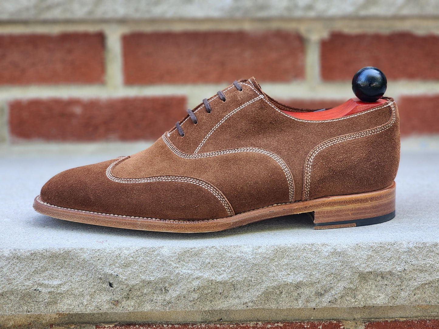 J.FitzPatrick - Monk Strap Doble - Ante Azul Marino