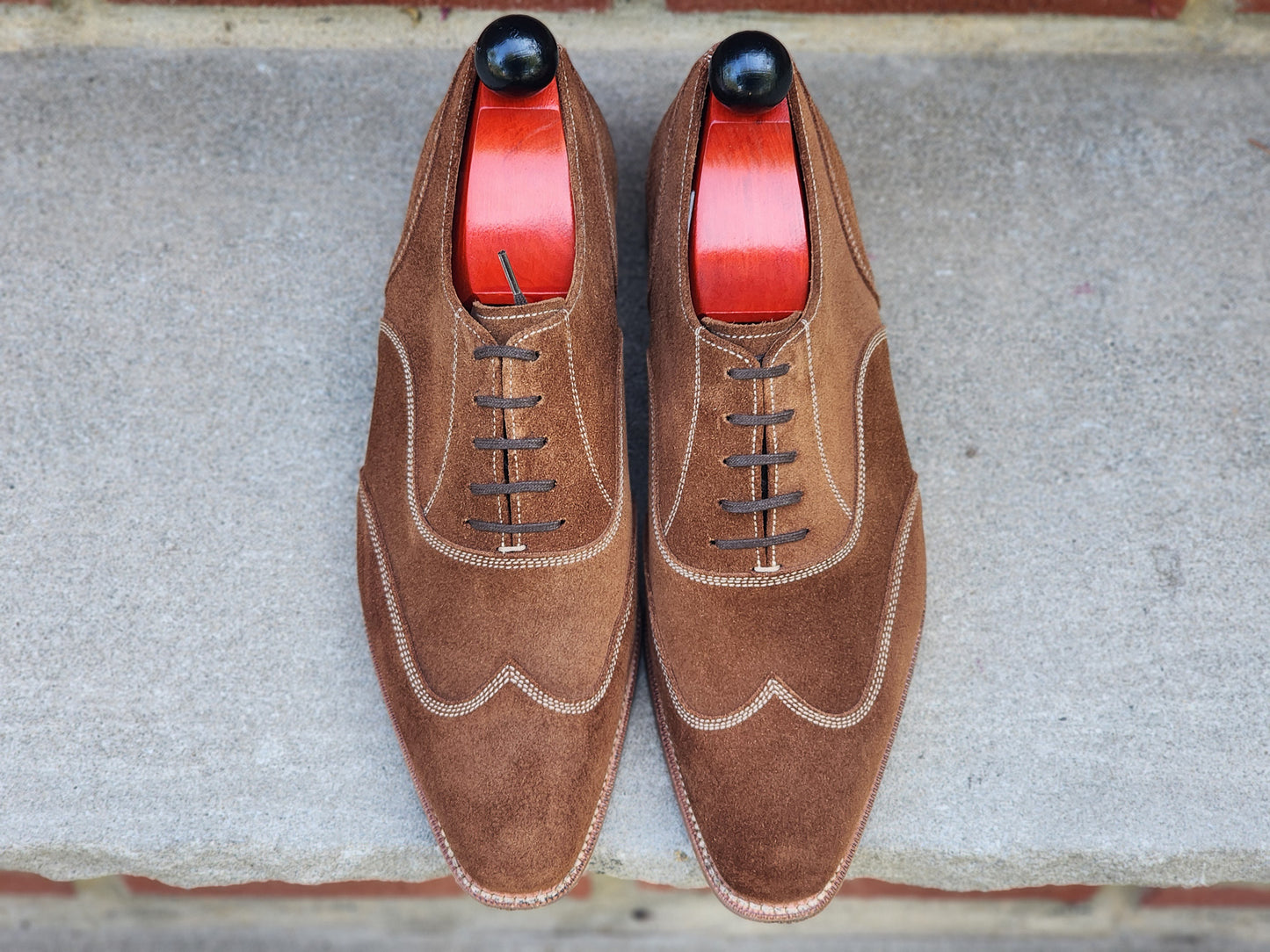 J.FitzPatrick - Monk Strap Doble - Ante Azul Marino