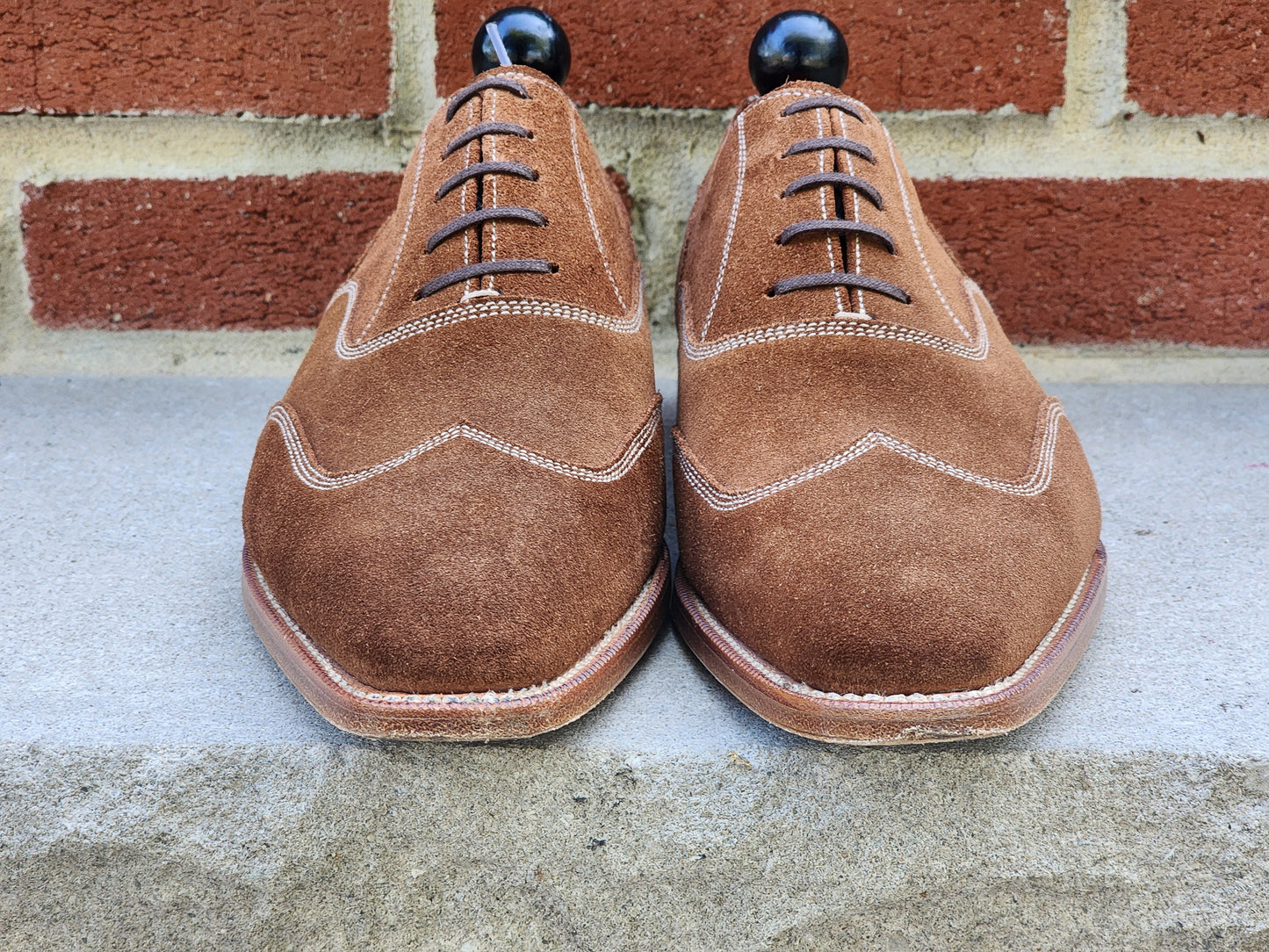 J.FitzPatrick - Monk Strap Doble - Ante Azul Marino