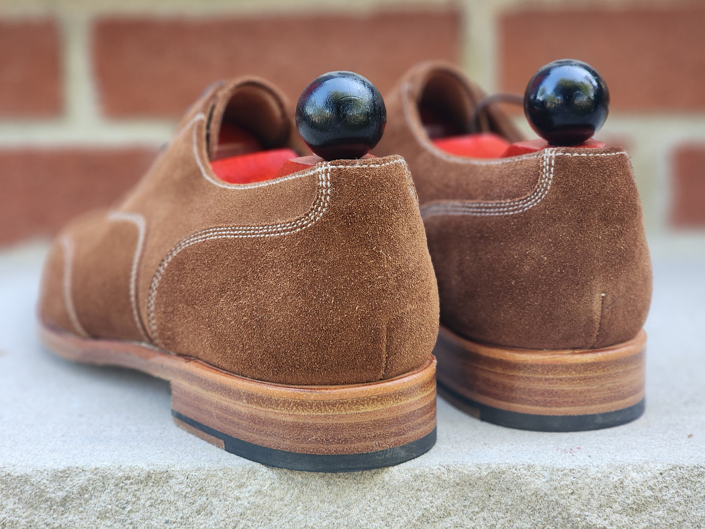 J.FitzPatrick - Monk Strap Doble - Ante Azul Marino