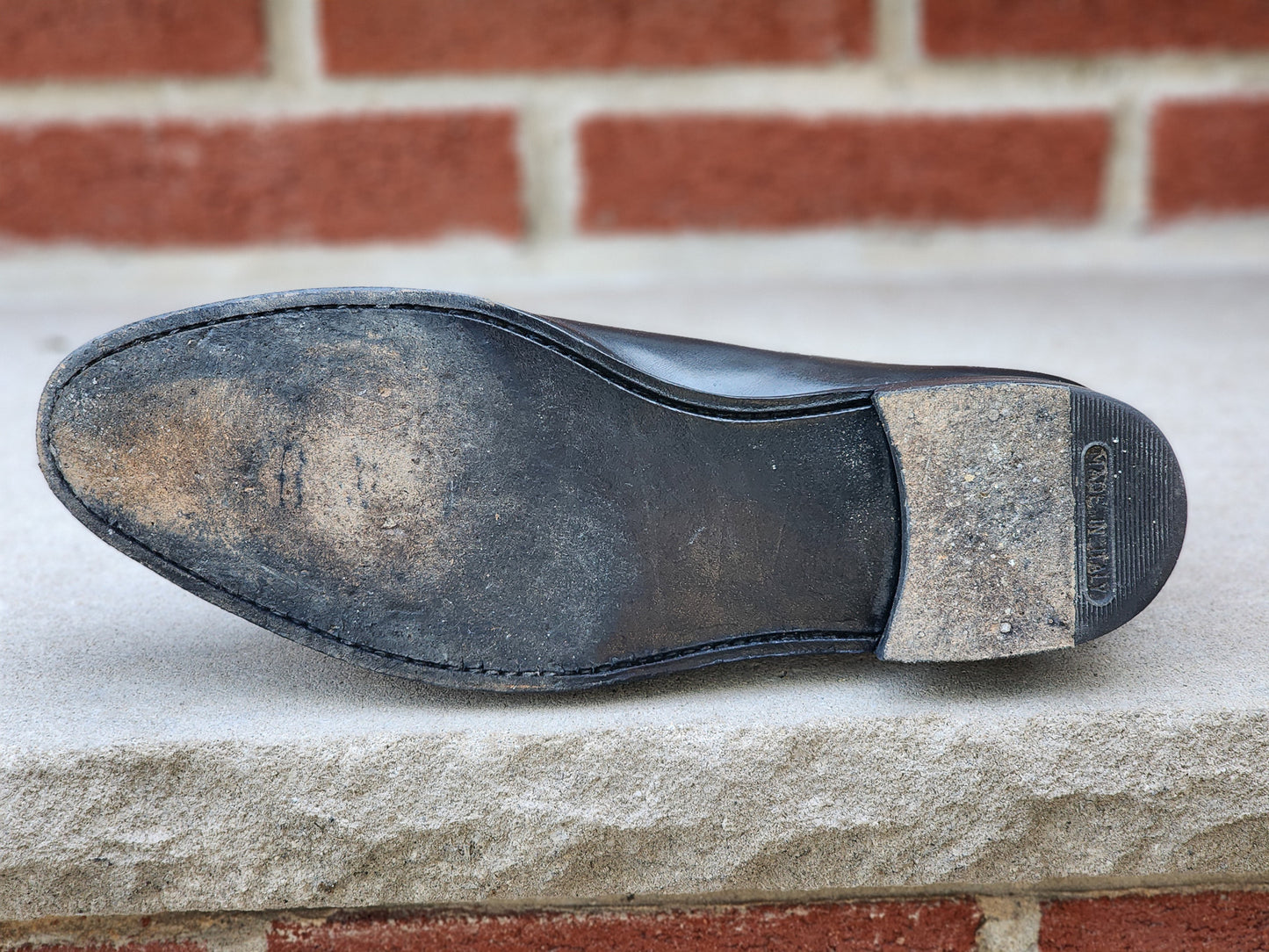 J.FitzPatrick - Mocassins à mors en daim - Marron foncé